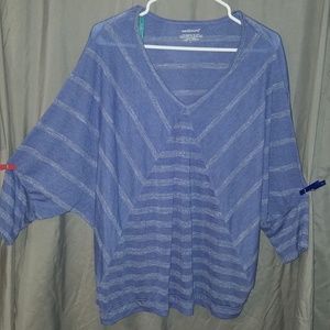 Westbound Blue Striped Shirt